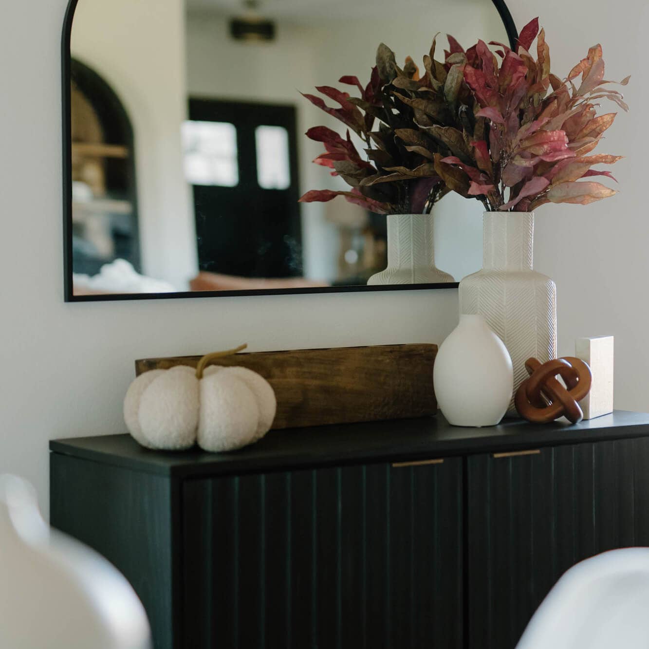 Warm Fall Leaf Spray