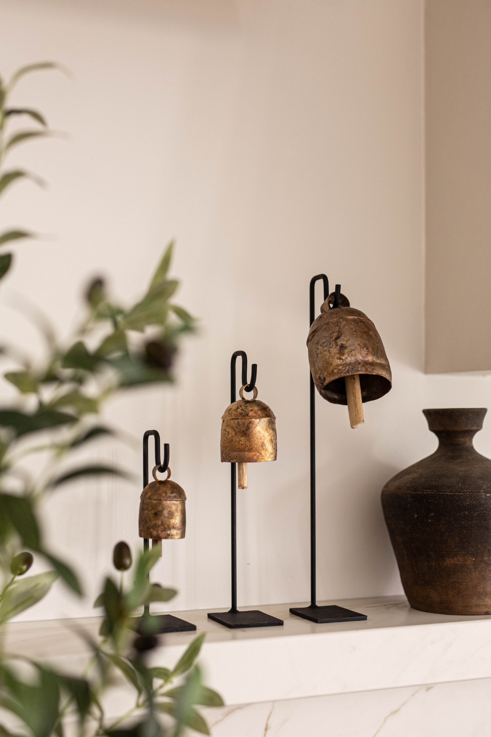 Iron Bell Stand