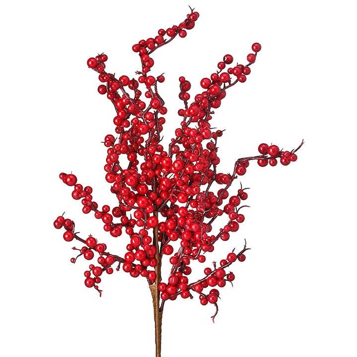 Mini Red Berry Cluster Pick