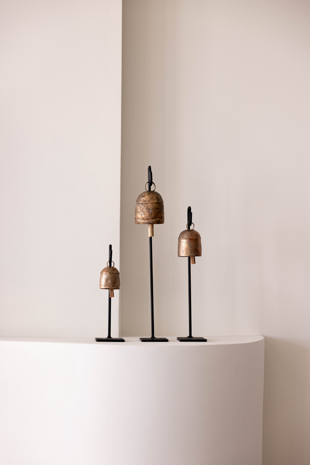 Iron Bell Stand