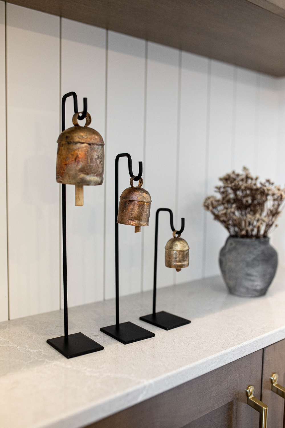 Iron Bell Stand