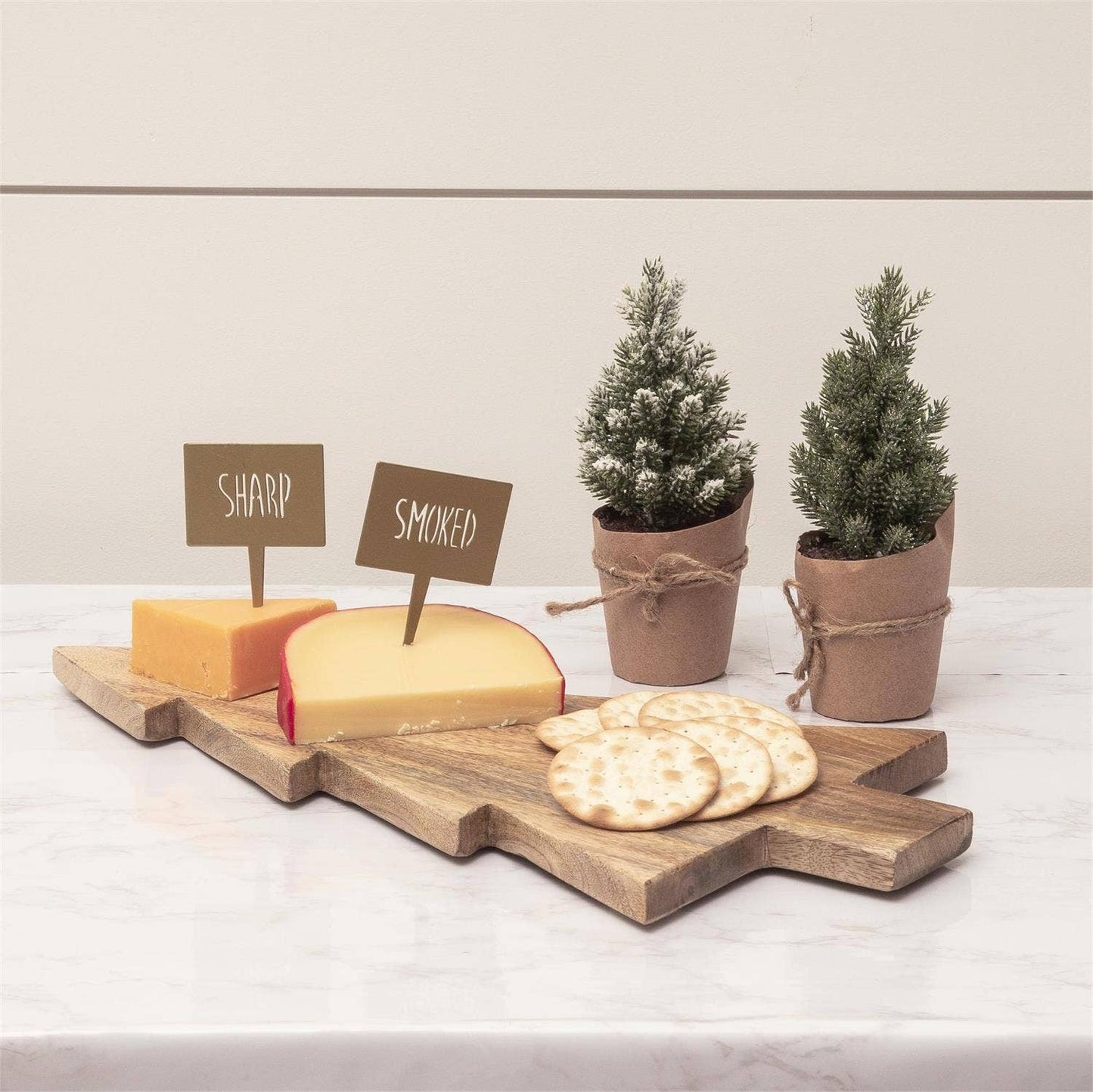 Tree Shape Mango Wood Cutting Board