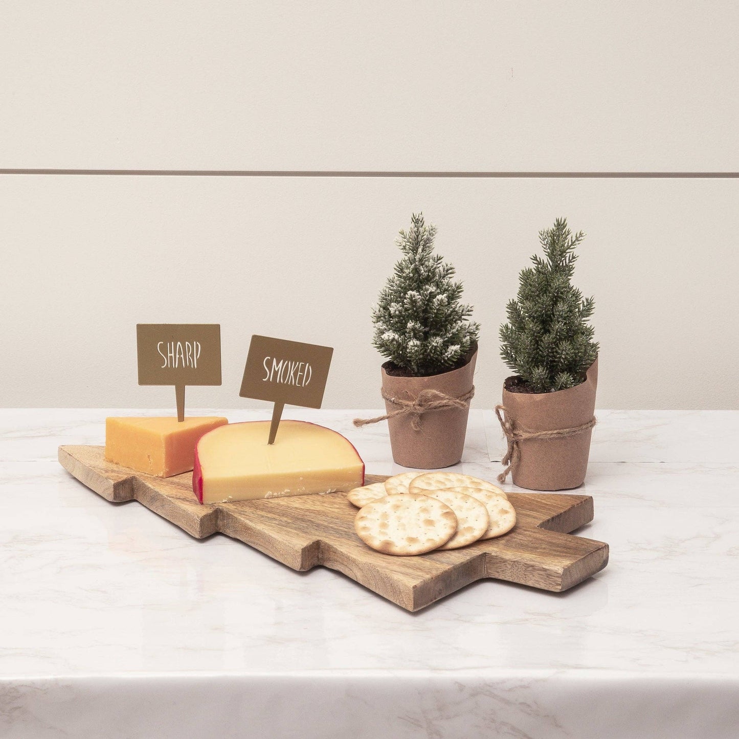 Tree Shape Mango Wood Cutting Board