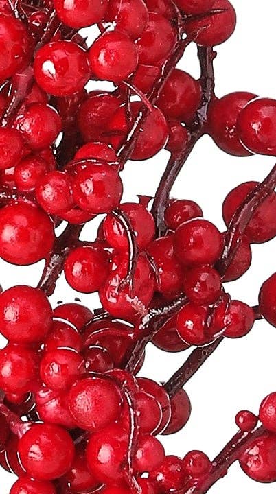 Mini Red Berry Cluster Pick