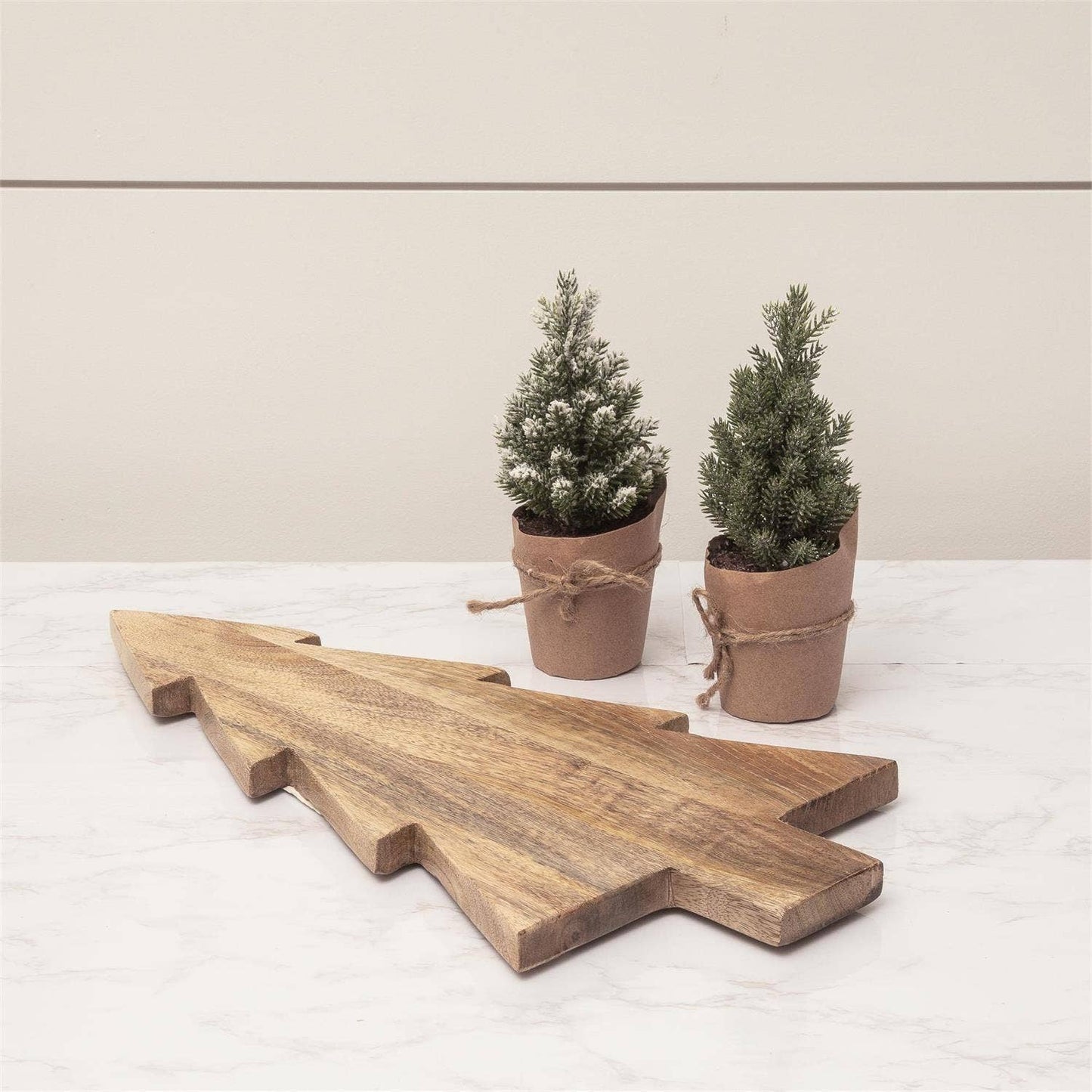 Tree Shape Mango Wood Cutting Board
