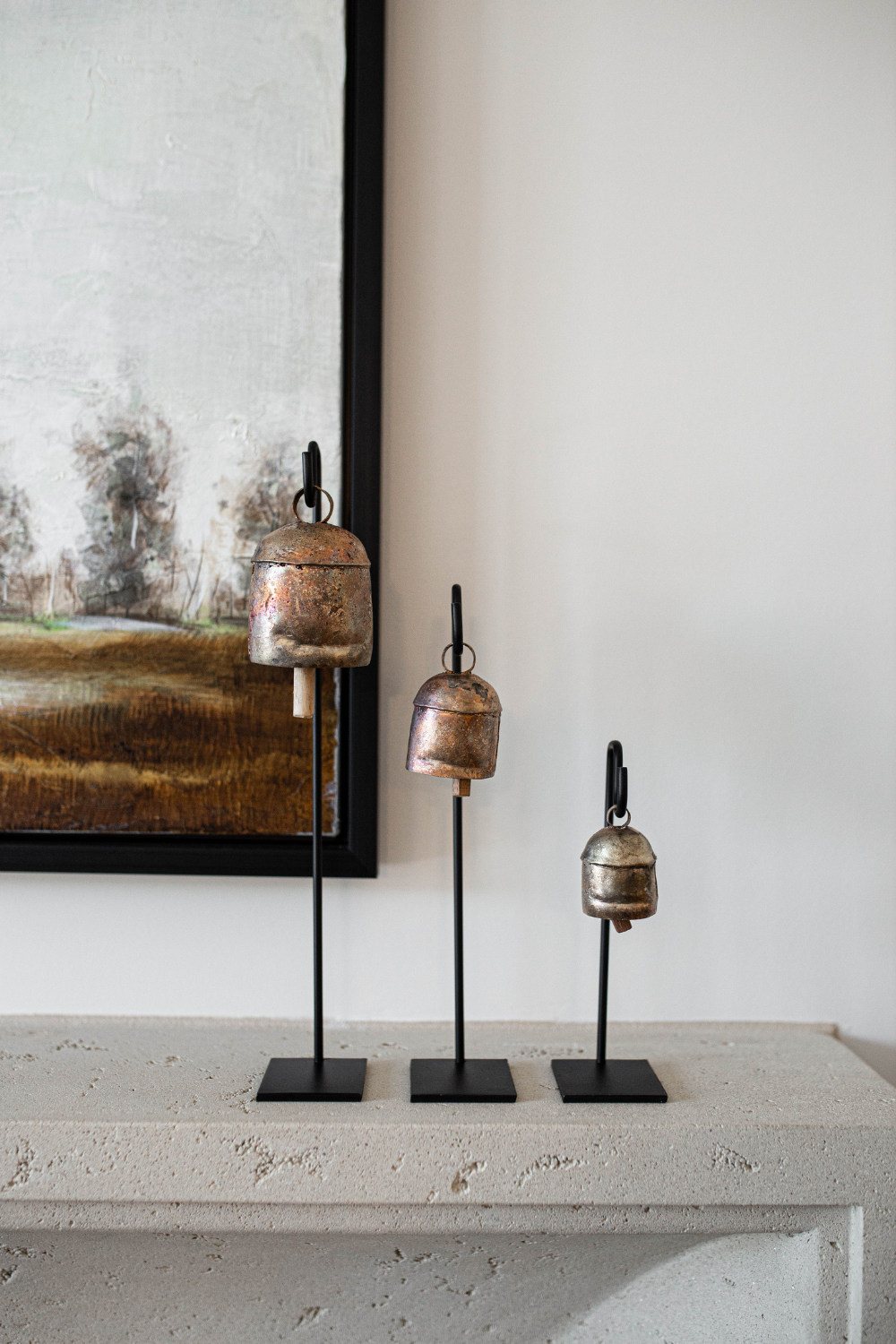 Iron Bell Stand