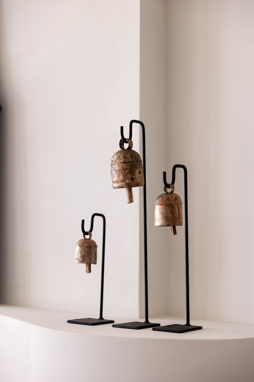 Iron Bell Stand