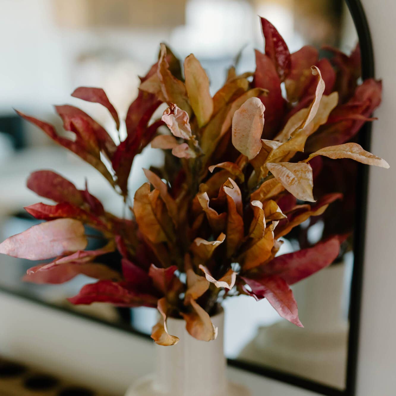 Warm Fall Leaf Spray