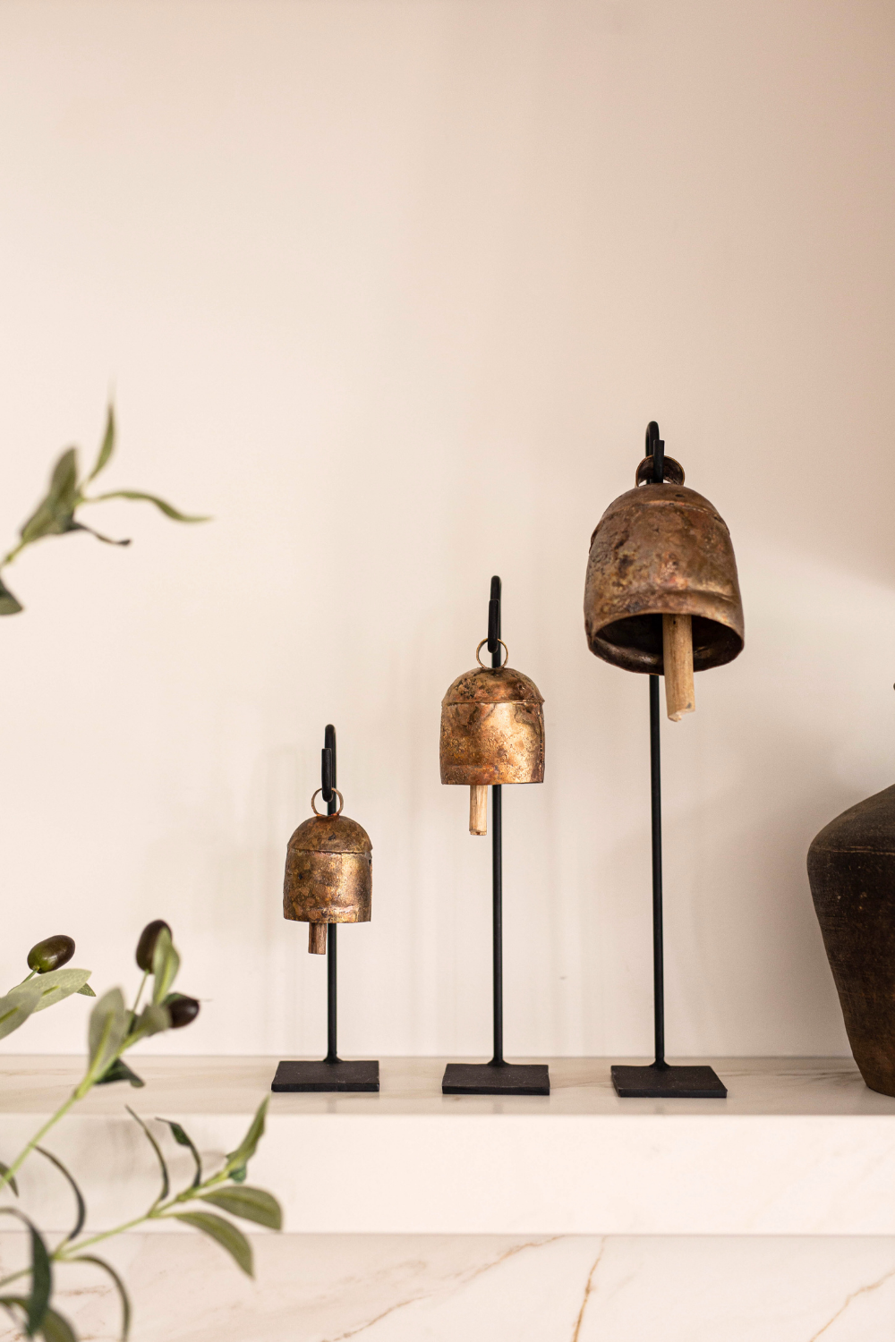 Iron Bell Stand