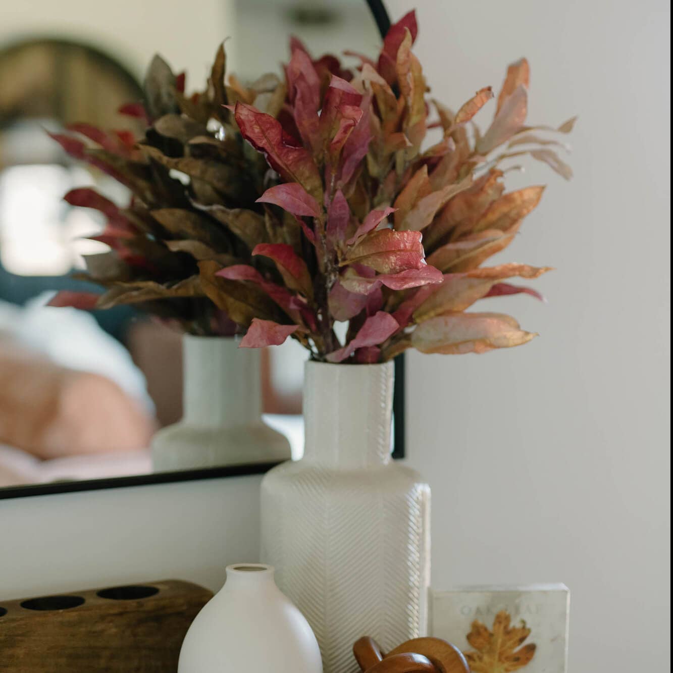 Warm Fall Leaf Spray