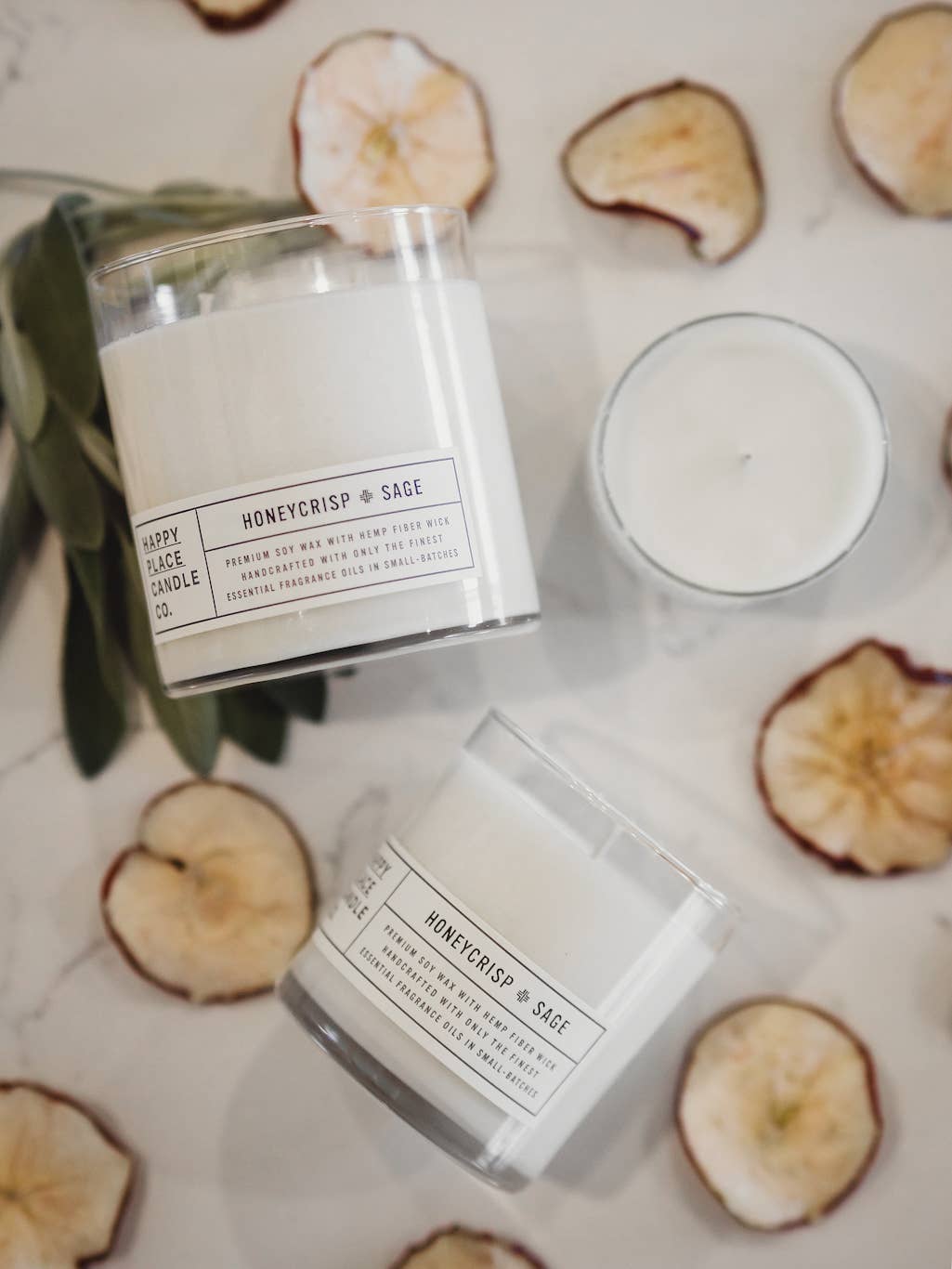 Honeycrisp + Sage 9oz Candle