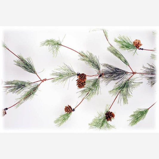 Artificial Smokey Mountain Pine Garland