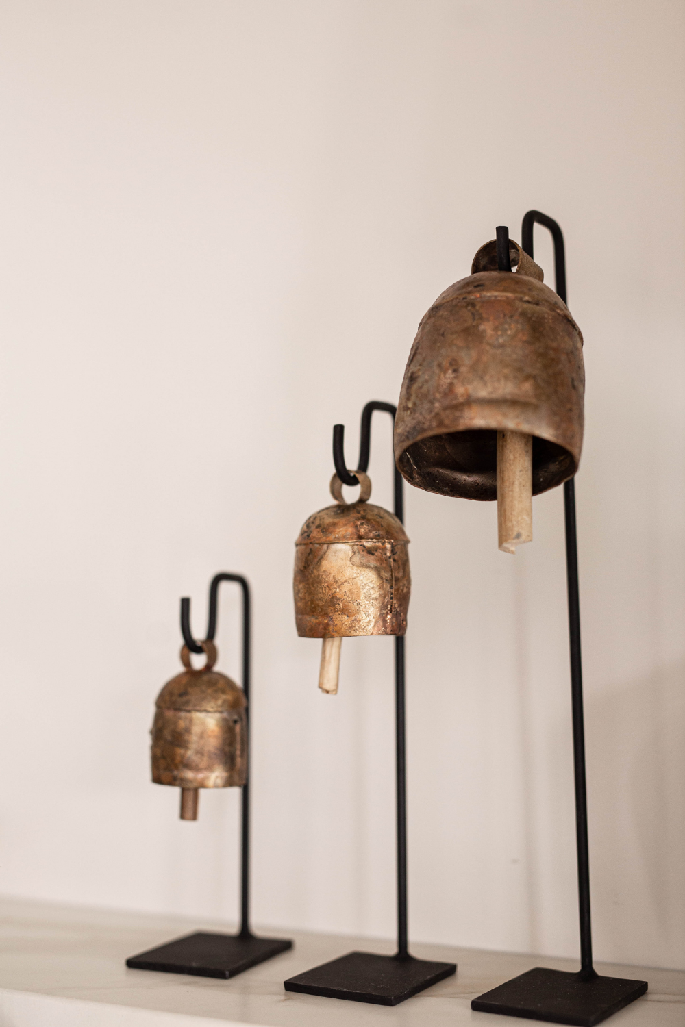 Iron Bell Stand