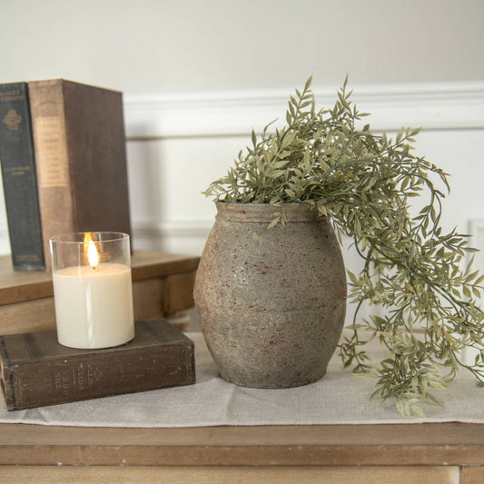 Brown Textured Vase