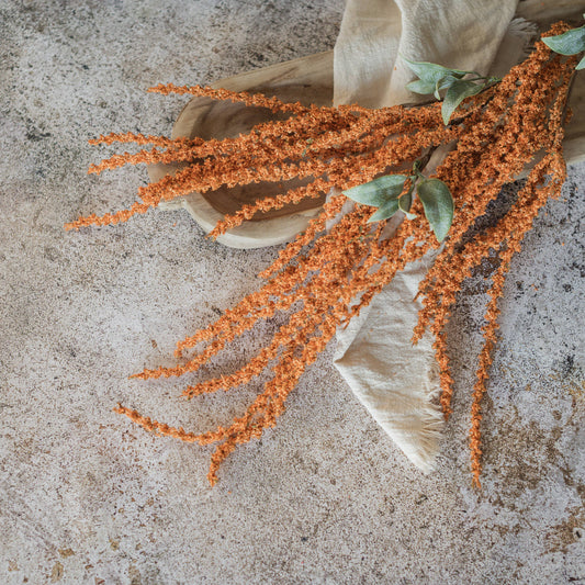 Amaranthus Hanging Spray - Orange