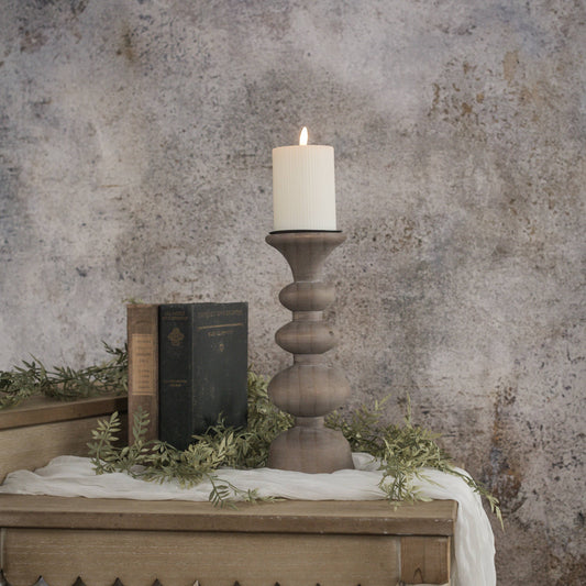Serenity Pillar Candle Holder